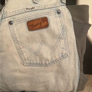 Vintage Wrangler high rise women Light Denim Jeans